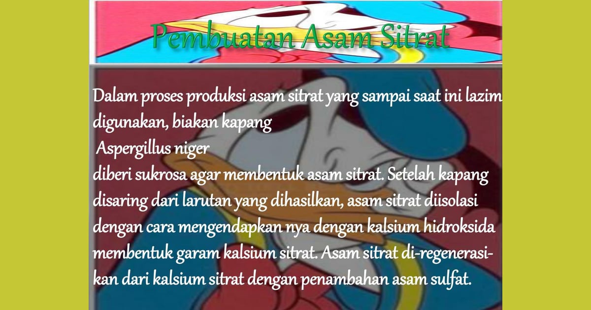 Asam Sitrat: Mengurai Tuntas Sejarah, Sifat Utama, Fungsi, dan Ragam Aplikasinya dalam Industri &amp; Kehidupan Sehari-hari - PPT - Sejarah