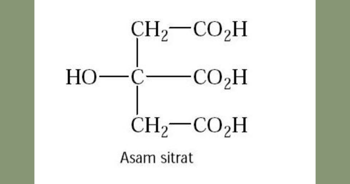 Asam Sitrat: Mengurai Tuntas Sejarah, Sifat Utama, Fungsi, dan Ragam Aplikasinya dalam Industri &amp; Kehidupan Sehari-hari - Rumus Asam Sitrat