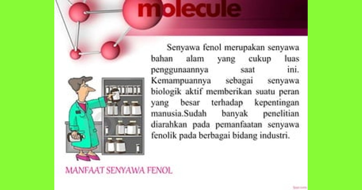 Menguak Rahasia Senyawa Fenol: Sejarah, Karakteristik, Fungsi Esensial, dan Pemanfaatannya dalam Berbagai Bidang - IIDENTIFIKASI KUALITATIF DAN
