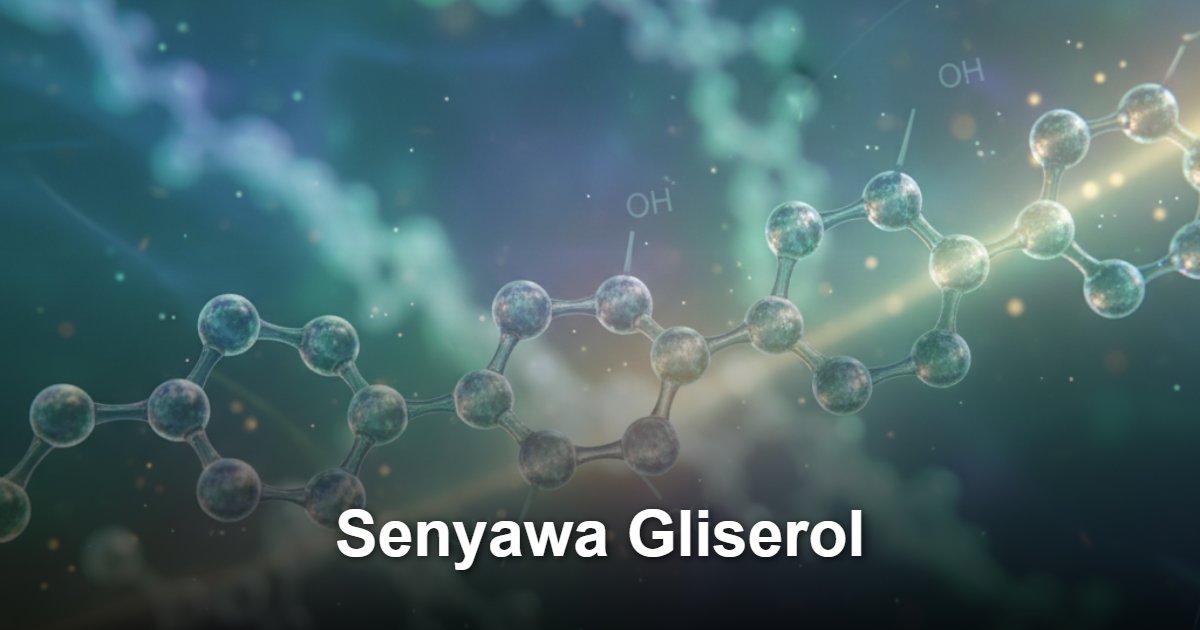 Senyawa Gliserol: Struktur, Sifat, dan Manfaat dalam Kehidupan