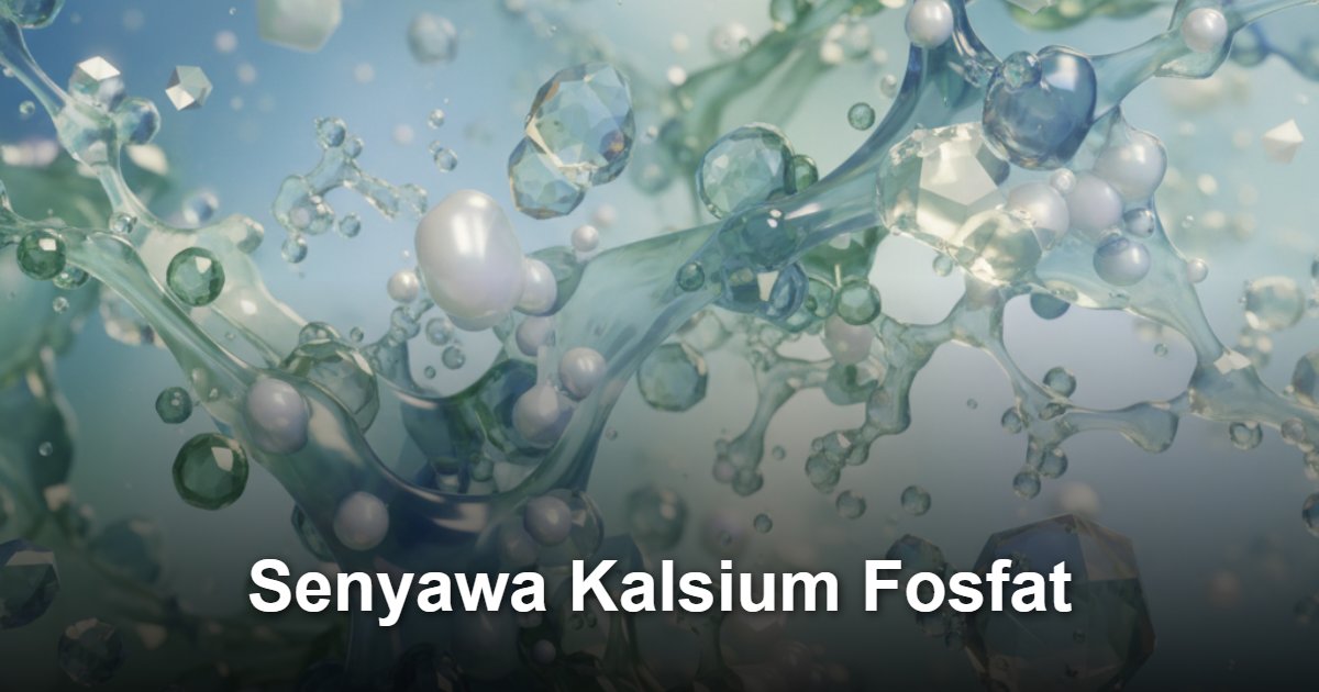 Senyawa Kalsium Fosfat: Pengertian, Fungsi Biologis, dan Contoh