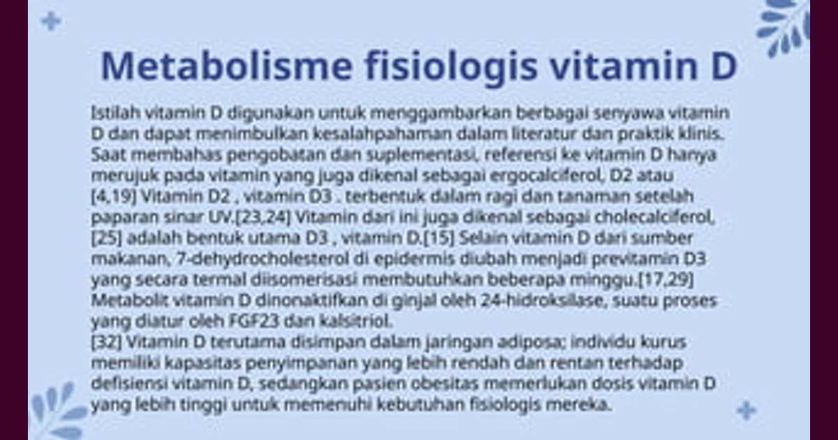 Senyawa Vitamin D: Panduan Lengkap Menguak Sejarah, Karakteristik Esensial, dan Aplikasinya bagi Kesehatan - evaluasi ulang vit