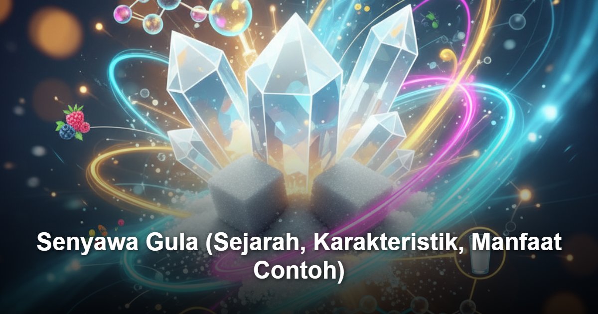 Senyawa Gula: Pengertian, Sejarah, Karakteristik, Jenis-Jenis, dan Manfaatnya