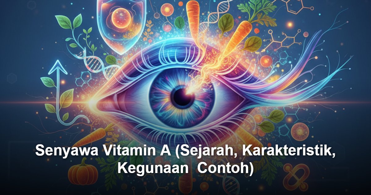 Senyawa Vitamin A: Pengertian, Sejarah, Sifat, dan Manfaat Penting bagi Kesehatan Tubuh