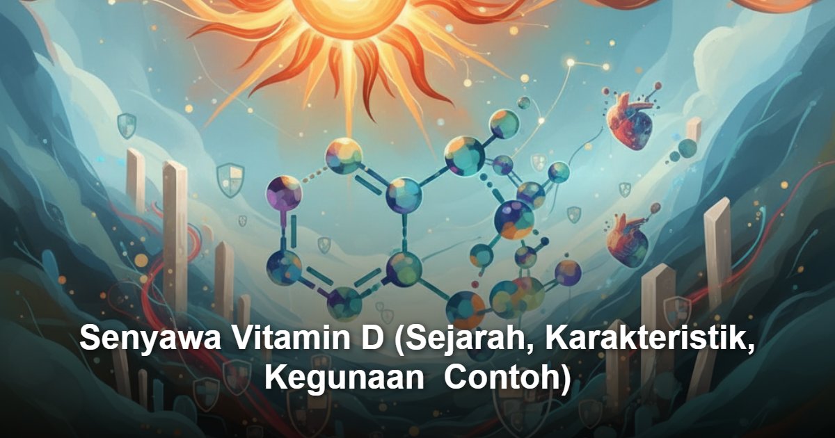 Senyawa Vitamin D: Pengertian, Sejarah, Sifat, Manfaat, dan Perannya bagi Kesehatan